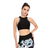 Exercise yoga clothes tight vest print yoga pants