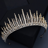 Bridal tiara alloy rhinestone vintage crown