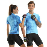 Couple style short-sleeve cycling clothes top