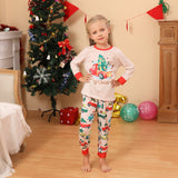 Parent-child family pajamas Christmas suit
