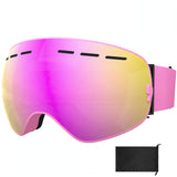 Double-layer anti-fog goggles