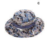 Camouflage sun hat outdoor sun protection leisure fishing hat