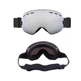 Double-layer anti-fog goggles
