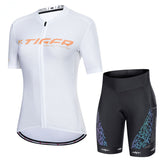 Women's cycling clothing team uniform short sleeve suit
