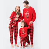 Long Sleeve parent-child pajamas Family set